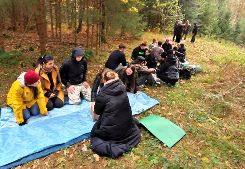 Projekt „Waldtage“ mit den 11. Klassen der Kinderpflege